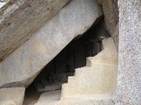 The Cave temple at Machu Picchu The Cave temple at Machu Picchu