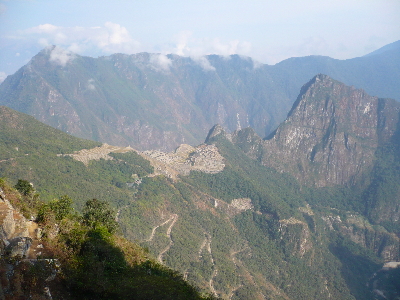 Machu Picchu from Intipunku Machu Picchu from Intipunku