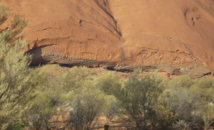 Uluru snake lair Uluru snake lair