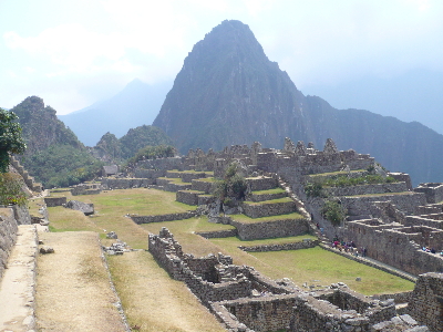 View of Machu Picchu View of Machu Picchu